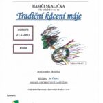 Tradiční kácení máje