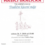 Tradiční kácení máje 2018