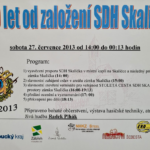 Oslavy 100. výročí založení SDH Skalička