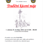 Tradiční kácení máje 2013