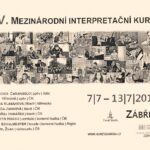 IV. ročník Mezinárodních interpretačních kurzů + zahradní slavnost ZUŠ dne 10.7.2013