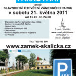 „Parkování“ aneb slavnostní otevření zámeckého parku