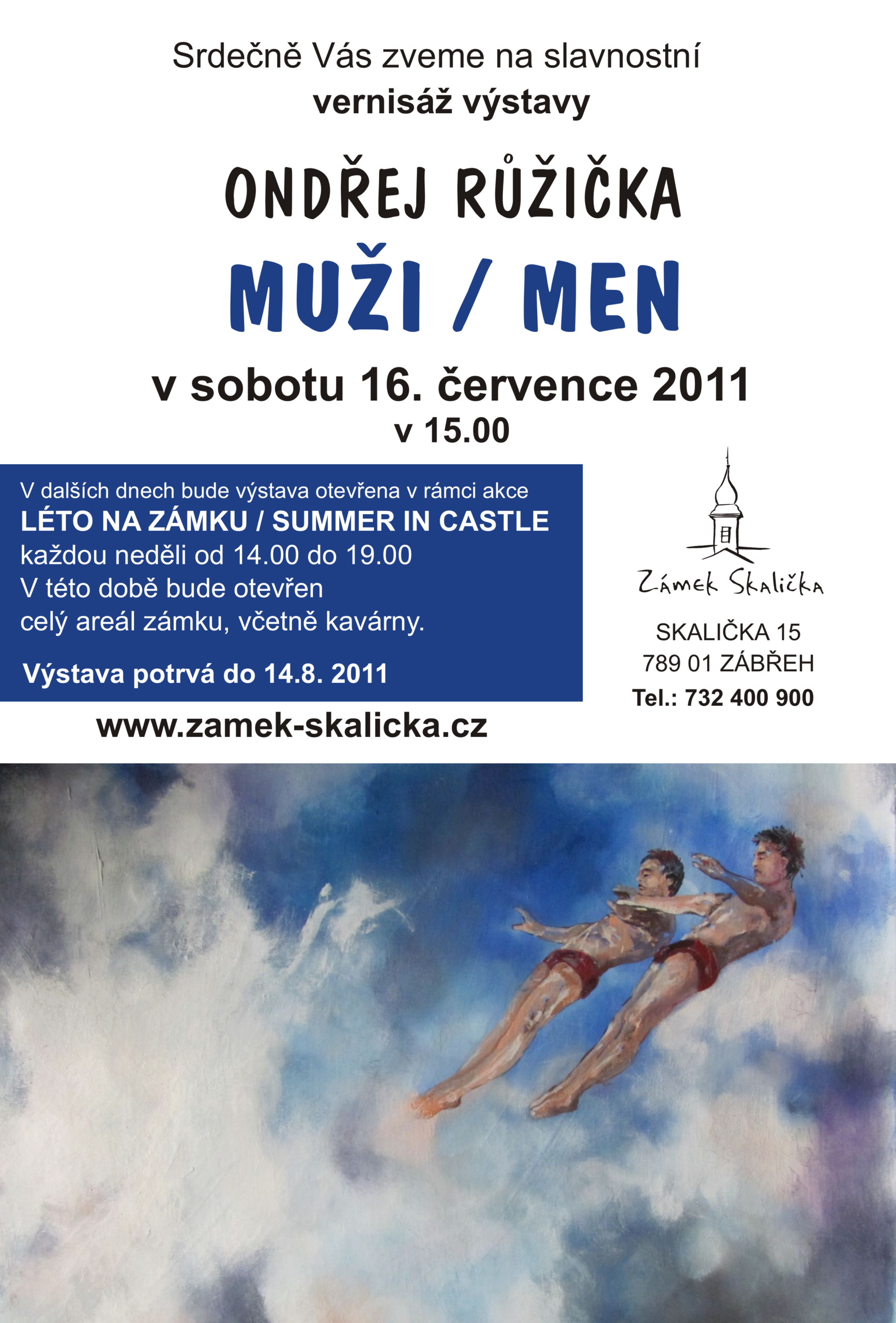 Ondřej Růžička: „MUŽI / MEN“ (výstava obrazů)