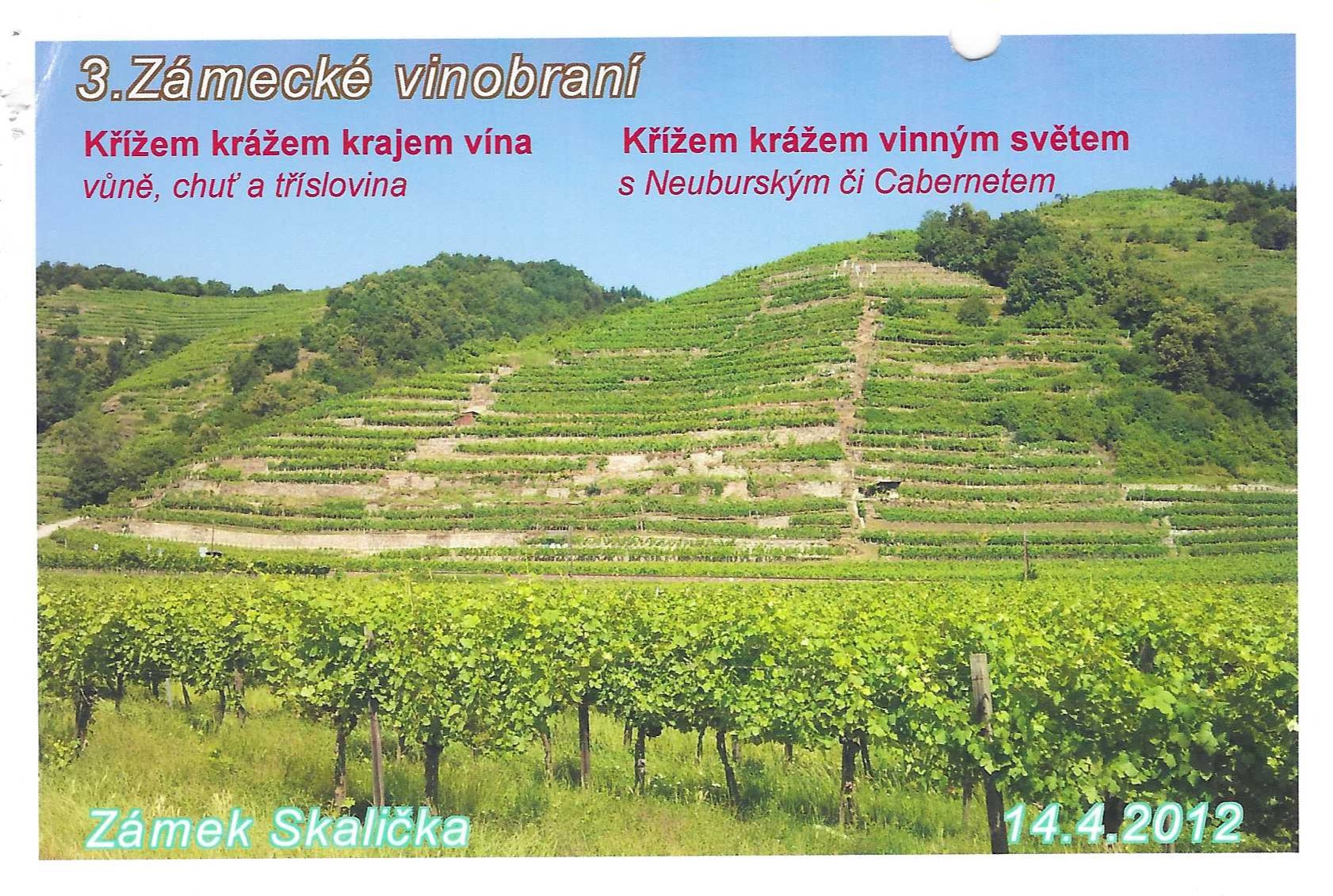 Zámecké vinobraní s Janem Hedrichem (3. pokračování)