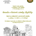 Beseda o historii zámku Skalička