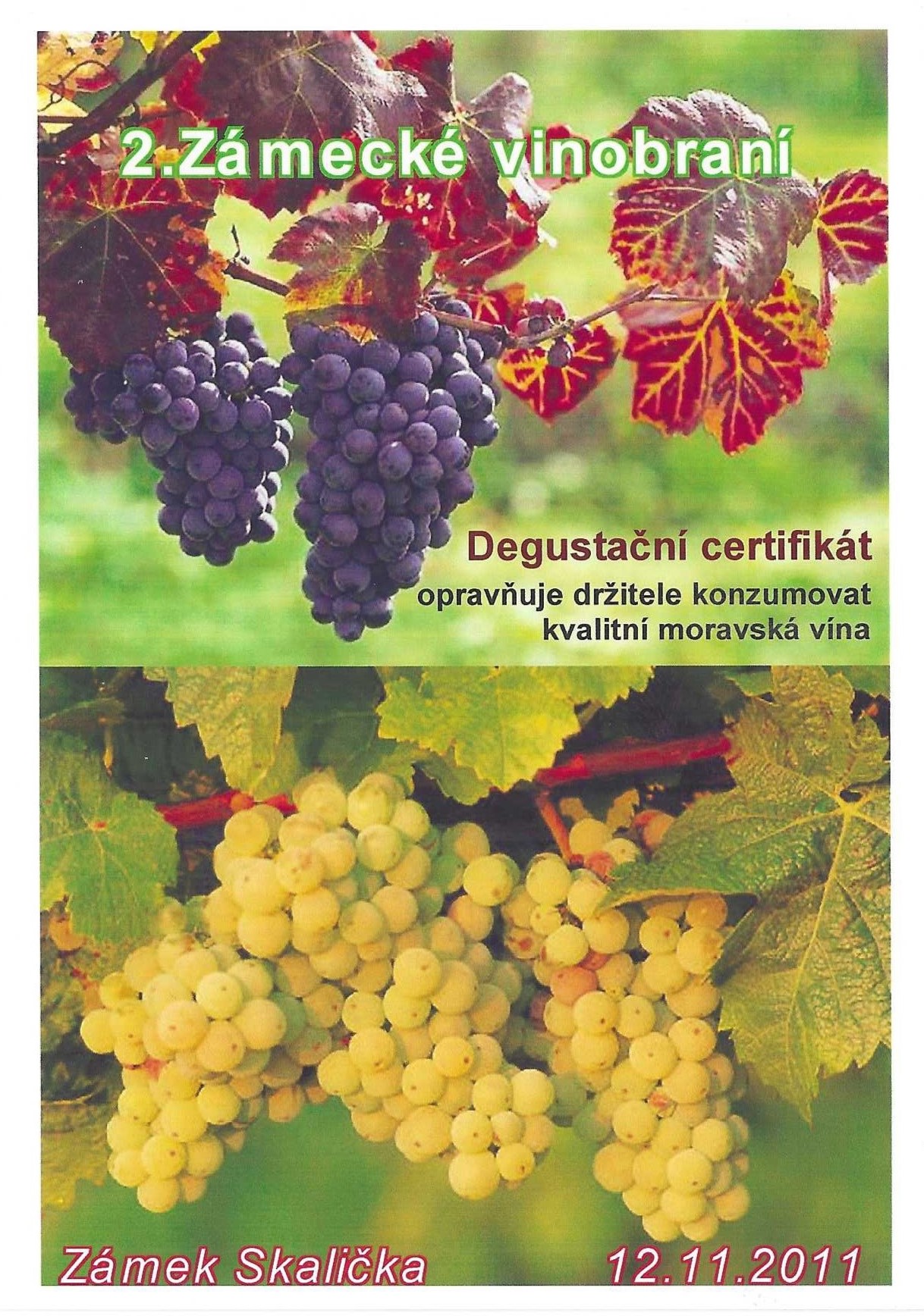 Zámecké vinobraní s Janem Hedrichem (2. pokračování)
